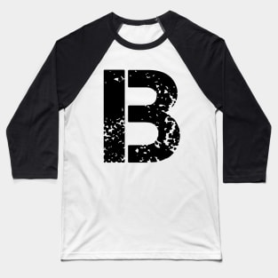 Letter B Baseball T-Shirt